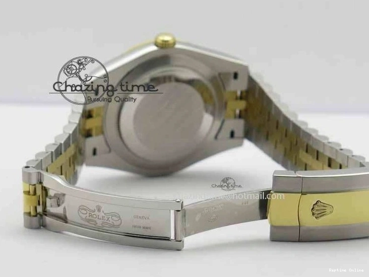 0416 DateJust II 41mm SS YG BP Maker Best Edition Black Dial On Jubilee Bracelet A Lightweight 3670